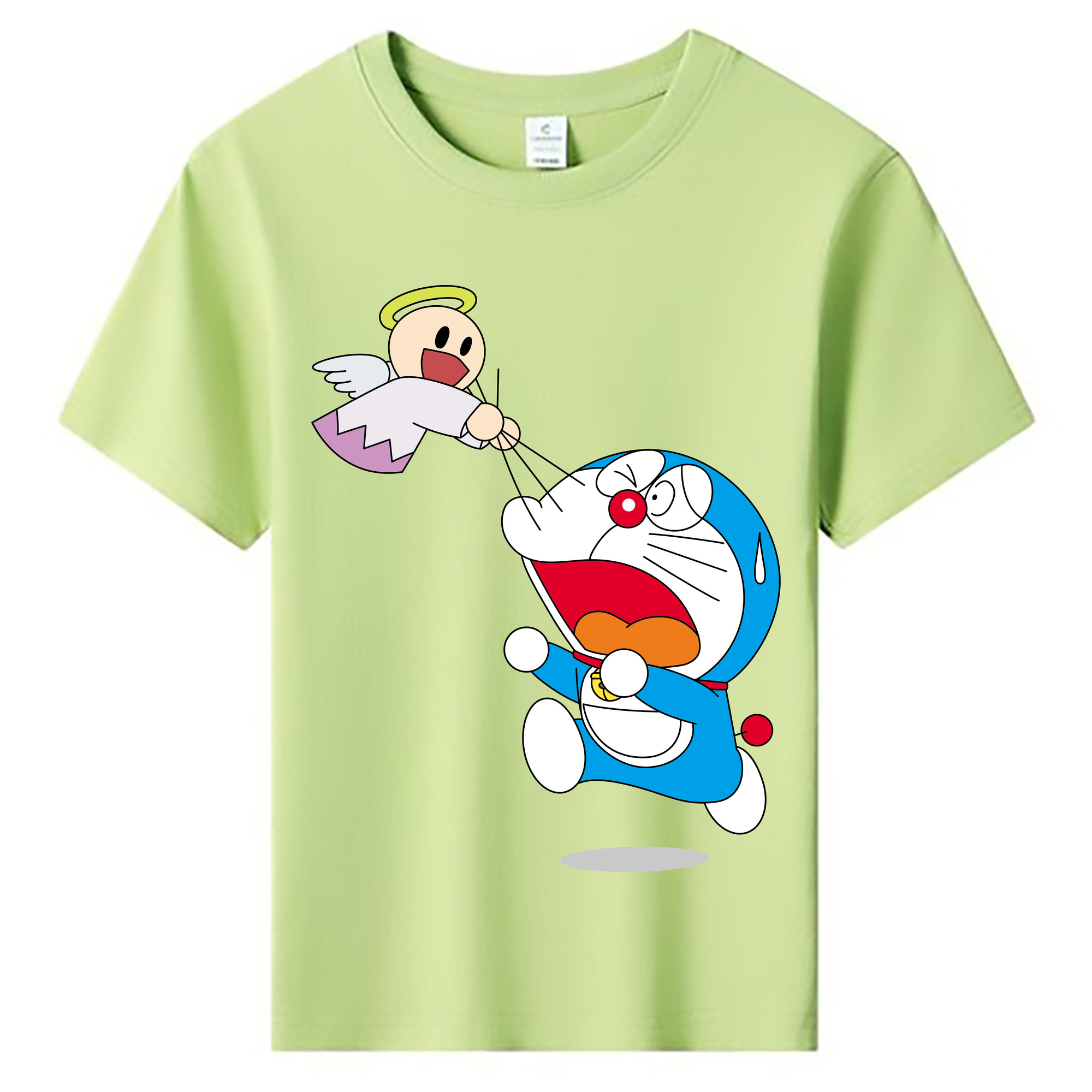 （画像用） ドラえもん Doraemon 綿100％キッズTシャツ（フロントプリント）